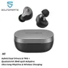 Fones de ouvido de telefone celular SOUNDPEATS H1 Híbrido Dual-Driver TWS Fone de ouvido Bluetooth 5.2 Apt-X QCC3040 Som HiFi Fones de ouvido de carregamento sem fio 40 horas Playtime J240123