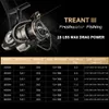 SeaKnight Merk TREANT III Serie 5.0 1 5.8 1 Vismolens 1000-6000 MAX Drag 28lb Power Spinning Rollen Dubbel lagersysteem 240123