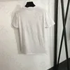 Matkap Mektubu Pamuklu Tişört Kadın Moda Sıradan Trend Seksi Küley Kazanç Kısa Kollu Gömlek Omuz Düğmesi Gevşek Spor Gömlek