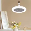 Diğer Kuş Malzemeleri 30W LED Fan Chandelier E27 Işık Tutucu 3 Hızlar Rüzgar Dimmable Zamanlama Aroma Tavanlı/Uzaktan Kumanda Lambası