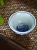 Teaware Sets Jingdezhen Blue And White Barrel Colorful Tea Picking Home Owner Antique Porcelain Pressure Hand Cup