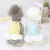 Dog Apparel Girl Clothes Summer Dress Princess Skirt Tutu Puppy Cat Clothing Yorkshire Chihuahua Pomeranian Costumes