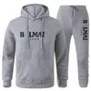 Designers Mens Sports Tracksuit Print Hoodie Space Coton Veste en coton Sweet Sweats Sweatshirt Homme Pantalon décontracté