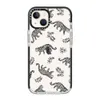 Чехол для телефона Casetify с рисунком животного и цветка, дизайн для iPhone 14 plus 11 12 13 pro Max Lady, противоударный силиконовый мягкий чехол для мобильного телефона, красочный