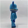 Киноигры Est 400% 28 см 0,6 кг Chomper Bearbrick ПВХ Bluetooth модные фигурки медведей игрушка для коллекционеров художественная работа модель Decorat Dhy5O