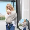 Filtar baby wrap bärare spädbarn andningsbar sling lätt hand gratis för född