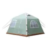 Tält och skydd 5-8 Person Fina camping Uppblåsbar kabin Tält utomhusvattentät lättvikt Oxford Fabric Rainproof Camp