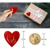 500 pces/rolo amor em forma de coração adesivo selo etiquetas festa de aniversário presente embalagem bonito papelaria adesivo scrapbooking para artesanato