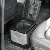 Pot Portable pour voiture, accessoires d'intérieur, toilettes pliantes d'extérieur, poubelle à forte capacité de charge