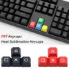 Teclados Teclados 4 unidades / conjunto Teclado mecânico PBT Keycaps Altura opaca OEM Perfil PSP Setas de direção Teclas suplementares Keycaps para teclado YQ240123