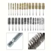 2024 14Pcs 8-25Mm Wire Tube Machinery Cleaning Brush Rust Cleaner Washing Polishing Tools For Cleaning Rust Deburring Tools