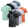 Hızlı Kuru Erkekler T-Shirt Fitness Sports En İyi Gym Education Shirt Nefes Alabilir Jogging Casual Sportswear 240123