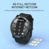 4G All Netcom V20MAX Men Women Smart Watch Internet Download App Game Video Blood Pressure HeartRate Music Camera For