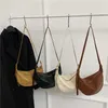 Akşam çantaları banliyö edebiyatı sanat gelişmiş doku çantası kadınlar için yeni moda sonbahar batı tarzı tek omuz crossbody hamur tatlısı