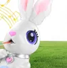 Robot Toy Hungry Bunnies Interactive Robotic Rabbit Gift for Kids Preteny Food Eating Music Electronic Robot 2012127870388