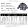 New Parkas Warm Pocket Hooded White Duck Down Jacket For Children and Girl Girl Winter Jacket 2024 Boys Winter Jacka Children's Winter Jacket 240123