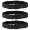 12 PCS Army Style Combat Belts Quick Release Tactical Belt Fashion Men Militär Canvas Midjeband utomhusjakt Vandringsverktyg 240122