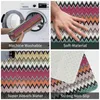 Carpets 2024 Luxury Classic Doormat Anti-Slip Bath Kitchen Mat Bohemian Geometric Zigzag Garden Door Floor Entrance Car Year