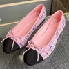 ballerine da donna dolci punta tonda suola in vera pelle di alta qualità adorabile decorazione con fiocco da donna slip on scarpe basse causali da passeggio esterno