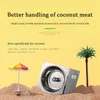 Stainless Steel Coconut Meat Slicer Scraper Removal Scraper Coconut Meat Removal Knife Vegetable Tool