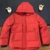 Parkas Monclairjacket Winter Mens Designer Women Solid Color Chleb Kurtka Duże futrzane z kapturem na zewnątrz w dół podnośnik