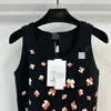 1012 2024 pista de verão marca mesmo estilo camisola manga curta preto rosa branco tripulação pescoço roupas moda alta qualidade das mulheres weilang924