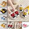 New style Winter Women and men Smiley Slippers Fluffy Faux Fur Smile Face Household Soft Shoes for Indoor Female Outdoor shoes 37-46