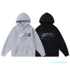 Sweatshirts pour hommes Trap Brand Londres Hoodies surdimensionnés Hommes femme femme de haute qualité broderie étoile étoiles enleceau décontracté trapstar jacketstop