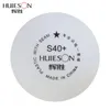 1 Star Abs Plastic Table Tennis Balls 50 100 PCSBAG Material Miljöping Pong S40 för tonåringar Training 240122