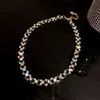 Anhänger Halsketten Neue Perlen Damen Halskette Kpop Perlenhalsband Halskette Goldfarbe Goth Chocker Schmuck am Hals Anhänger 2023 Kragen für Mädchen