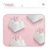 Keyboards Keyboards Custom Keycaps Personality 3D Cute Cat Paw Keycaps OEM Profile for MX Structure Mechanical Keys Caps Cute Keys Caps Replacement YQ240123