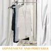 Förvaringspåsar Kläder täcker vakuumväska för reseutrymme spara hängande komprimering