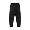 Essentialsklädande designer Sweatpants Herrbyxor byxor joggar unisex bomull Löst montering Ritning avslappnad svart havregryn grå hiphop bodybuilding byxor