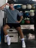 Zengvee 3 pakiet męskie koszule trening Tops Men Men Fitness Shirts Gym Tops Men Crew Szyja Oddychająca T-shirt 240123