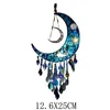 Ferro em remendos Dream Catcher Ferro em decalques para roupas Penas coloridas laváveis DIY adesivos de transferência de calor para camisetas jeans decoração de bolsas