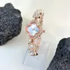 Fantastisk diamanter Kvinnor Designer Armbandsur Luxury Dial 27mm Quartz Watchs 4Color No469