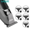 Hair Clippers VGR Hair Cordless Hair Cutting Machine Professional Barber Hair Clipper Digital Display Haircut for Men V-070 YQ240122