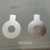 8 teile/los Piezoelektrische Keramik Blatt Kupfer Platte Elektrode Leitfähige Kupfer Elektrode Blatt Dicke 0,3mm