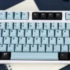 Клавиатуры Клавиатуры 130 клавиш Dye sub Cherry Profile Клоны GMK Mizu ANSI ISO Макет колпачки для GMK Pro RK61 Механическая игровая клавиатура YQ240123