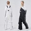 Skiing Pants 2024 One Piece Ski Women Outdoor Overalls Men Windproof Waterproof Snowboard Warm Snow Cotton Suits