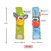 أفلام تلفزيون لعبة Plush Toy Toys Animals Baby Sock Cook Socks Sozzy Wrist Wrist Foot Foot Footer Babys Lamaze 4pcs/Set Drop Droplive Toys G Dhbbm