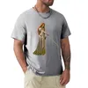メンズポロス中世/ファンタジープリンセスソードTシャツプラスサイズトップアニメ服プレーンTシャツ男性