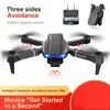 E99 Opvouwbare drone voor luchtfotografie, quadcopter-helikopter met afstandsbediening voor beginners
