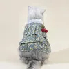 犬のアパレルドレス猫チュチュスカート子犬小さい衣装ヨークシャーテリアポメラニアンシーツーマルタビチョンプードルペット服2024