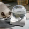 Кормушки Bubble Cat Water Fountain Автоматическая поилка для кошек Домашние животные Дозатор воды для кошек Поилка для собак Не мокрый рот Товары для домашних животных