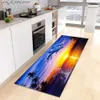 Carpet Underwater World Kitchen Rug Entrance Doormat Bath Hallway Anti-Slip Foot Mat Custom Bedroom Living Room Floor Decor Home Carpet Q240123