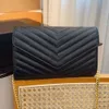 Luxe designertas Luxe handtassen Hoogwaardige lederen kaviaarkettingtas Schoudertas Crossbody Portemonnee Damestas