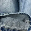 Projektantka damskie dżinsy luksusowe marka pra niebieska wysoka talia street noszenie szerokie nogi dżinsowe spodnie proste dżinsowe spodnie