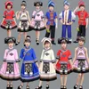 Stadiumkleding 24 stijlen Miao Hmong danskostuum voor meisjes Vintage kleding School traditionele Chinese kleding