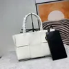 Fashion Suede Large Woven Tote Zipper Bag Matte Handbag Leather Pocket Shopping Handbags Capacity Women High Quality Designer Purse
